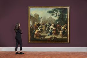 Scuola francese, secc. XVIII-XIX  - Asta ARCADE | DIPINTI DAL SECOLO XVI AL XVIII - Associazione Nazionale - Case d'Asta italiane