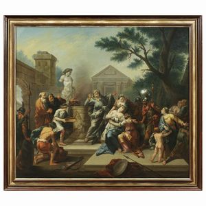 Scuola francese, secc. XVIII-XIX  - Asta ARCADE | DIPINTI DAL SECOLO XVI AL XVIII - Associazione Nazionale - Case d'Asta italiane