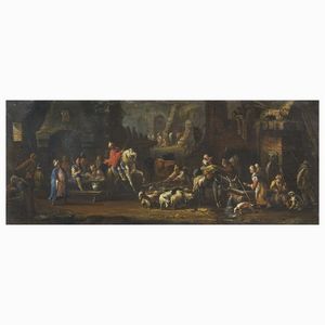 Scuola veneta, sec. XVIII  - Asta ARCADE | DIPINTI DAL SECOLO XVI AL XVIII - Associazione Nazionale - Case d'Asta italiane