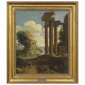 Scuola francese, sec. XVIII  - Asta ARCADE | DIPINTI DAL SECOLO XVI AL XVIII - Associazione Nazionale - Case d'Asta italiane