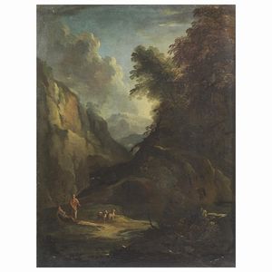 Scuola veneta, sec. XVIII  - Asta ARCADE | DIPINTI DAL SECOLO XVI AL XVIII - Associazione Nazionale - Case d'Asta italiane