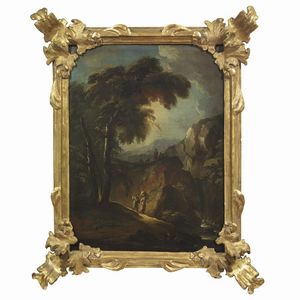 Scuola veneta, sec. XVIII  - Asta ARCADE | DIPINTI DAL SECOLO XVI AL XVIII - Associazione Nazionale - Case d'Asta italiane