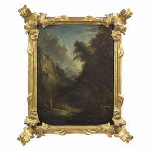 Scuola veneta, sec. XVIII  - Asta ARCADE | DIPINTI DAL SECOLO XVI AL XVIII - Associazione Nazionale - Case d'Asta italiane