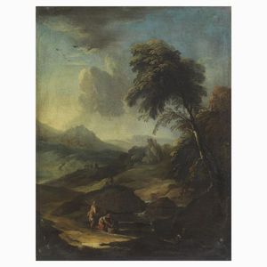 Scuola veneta, sec. XVIII  - Asta ARCADE | DIPINTI DAL SECOLO XVI AL XVIII - Associazione Nazionale - Case d'Asta italiane