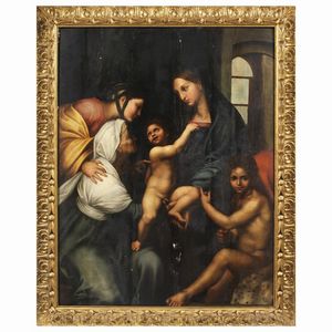 Da Raffaello, secolo XVIII  - Asta ARCADE | DIPINTI DAL SECOLO XVI AL XVIII - Associazione Nazionale - Case d'Asta italiane