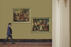 Scuola napoletana sec. XVIII  - Asta ARCADE | DIPINTI DAL SECOLO XVI AL XVIII - Associazione Nazionale - Case d'Asta italiane