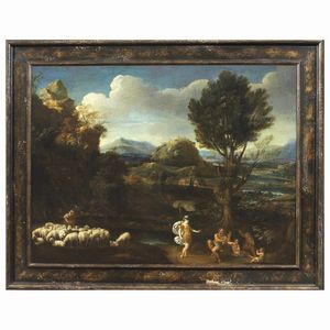 Scuola emiliana, sec. XVII  - Asta ARCADE | DIPINTI DAL SECOLO XVI AL XVIII - Associazione Nazionale - Case d'Asta italiane