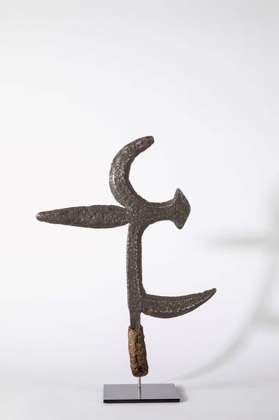 Congo Kinshasa, : Coltello ornamentale  - Asta Forme tradizionali africane - Associazione Nazionale - Case d'Asta italiane