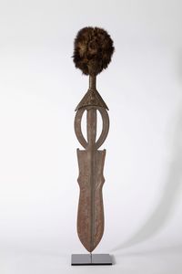 Congo Kinshasa, regione del fiume Kuango,, - Coltello di prestigio