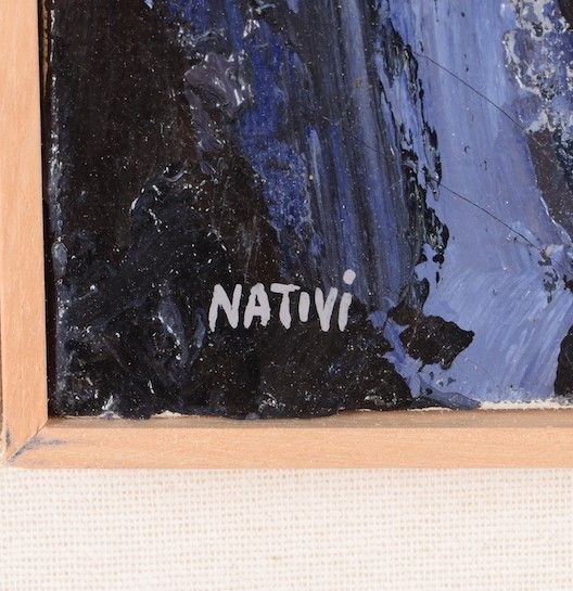 Gualtiero Nativi : Senza titolo  - Asta Opere di arte moderna e dalla Collezione di Eugenio Battisti - Associazione Nazionale - Case d'Asta italiane