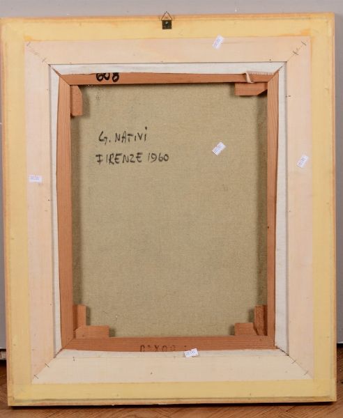 Gualtiero Nativi : Senza titolo  - Asta Opere di arte moderna e dalla Collezione di Eugenio Battisti - Associazione Nazionale - Case d'Asta italiane
