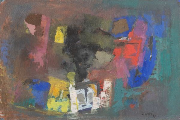 Enzo Brunori : Senza titolo  - Asta Opere di arte moderna e dalla Collezione di Eugenio Battisti - Associazione Nazionale - Case d'Asta italiane