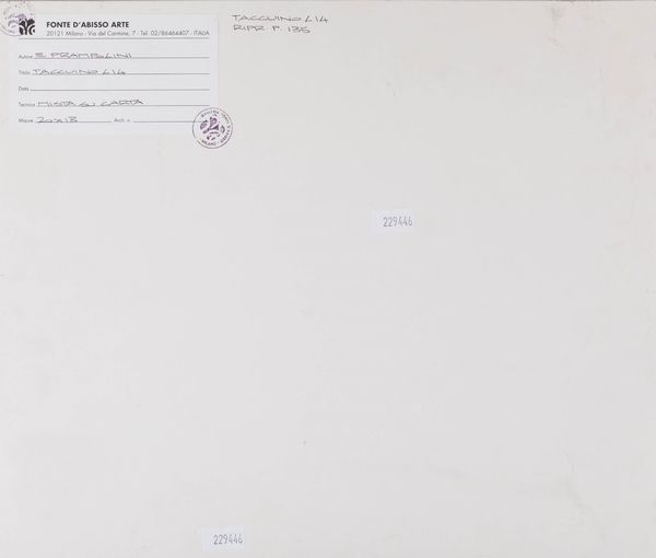 Enrico Prampolini : Studio<BR>  - Asta Opere di arte moderna e dalla Collezione di Eugenio Battisti - Associazione Nazionale - Case d'Asta italiane