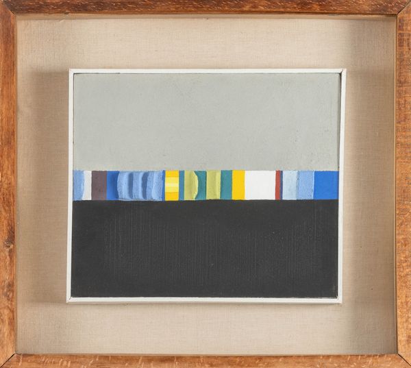 GIANCARLO BARGONI : Due gialli guida  - Asta Opere di arte moderna e dalla Collezione di Eugenio Battisti - Associazione Nazionale - Case d'Asta italiane