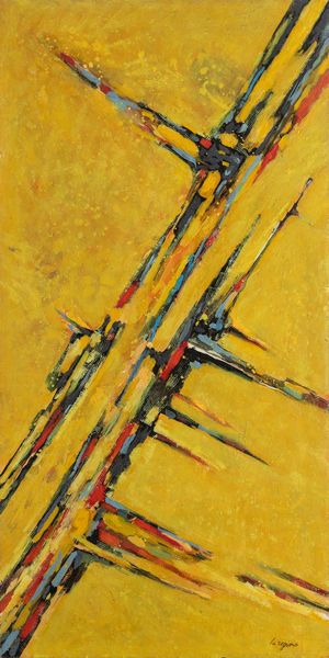 Guido La Regina : Dinamica spaziale n. 02  - Asta Opere di arte moderna e dalla Collezione di Eugenio Battisti - Associazione Nazionale - Case d'Asta italiane