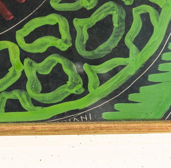 Pippo Oriani : Il clown triste  - Asta Opere di arte moderna e dalla Collezione di Eugenio Battisti - Associazione Nazionale - Case d'Asta italiane