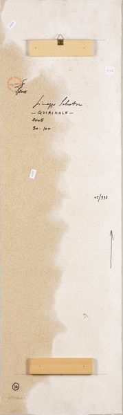 Giuseppe Salvatori : Quirinale  - Asta Opere di arte moderna e dalla Collezione di Eugenio Battisti - Associazione Nazionale - Case d'Asta italiane