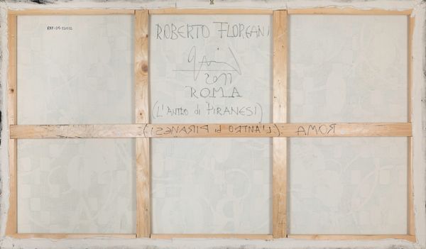 ROBERTO FLOREANI : Roma V (L'antro di Piranesi)  - Asta Opere di arte moderna e dalla Collezione di Eugenio Battisti - Associazione Nazionale - Case d'Asta italiane