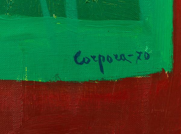 ANTONIO CORPORA : Memoria di un giardino  - Asta Opere di arte moderna e dalla Collezione di Eugenio Battisti - Associazione Nazionale - Case d'Asta italiane