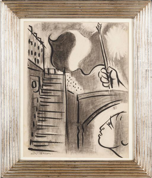 André Masson : Senza titolo  - Asta Opere di arte moderna e dalla Collezione di Eugenio Battisti - Associazione Nazionale - Case d'Asta italiane