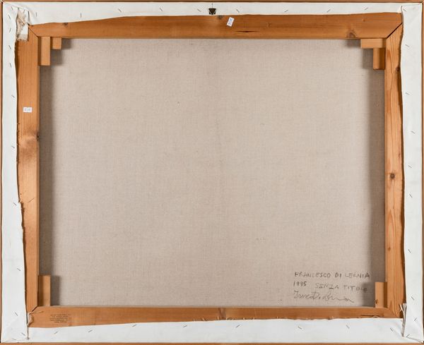 Francesco Di Lernia : Senza titolo  - Asta Opere di arte moderna e dalla Collezione di Eugenio Battisti - Associazione Nazionale - Case d'Asta italiane