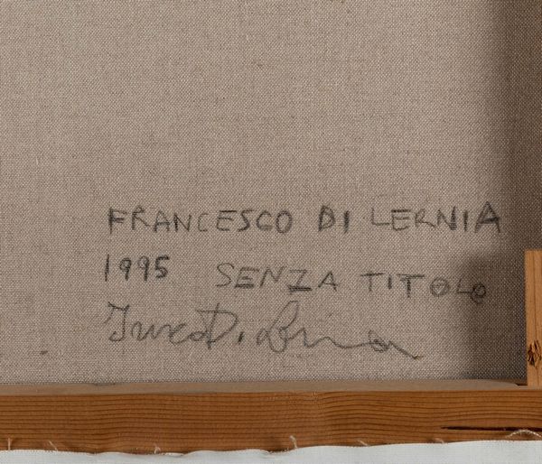 Francesco Di Lernia : Senza titolo  - Asta Opere di arte moderna e dalla Collezione di Eugenio Battisti - Associazione Nazionale - Case d'Asta italiane