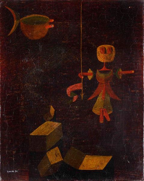 EMILIO TADINI : Don Chisciotte  - Asta Opere di arte moderna e dalla Collezione di Eugenio Battisti - Associazione Nazionale - Case d'Asta italiane