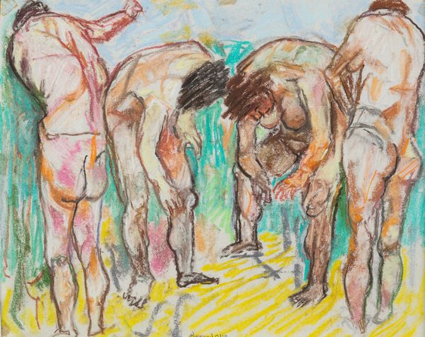 FAUSTO PIRANDELLO : Senza titolo  - Asta Opere di arte moderna e dalla Collezione di Eugenio Battisti - Associazione Nazionale - Case d'Asta italiane