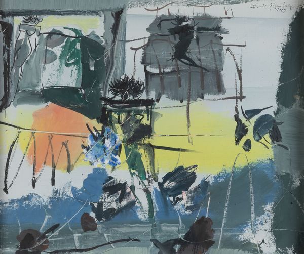 Ercole Pignatelli : Senza titolo  - Asta Opere di arte moderna e dalla Collezione di Eugenio Battisti - Associazione Nazionale - Case d'Asta italiane