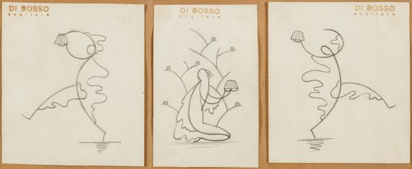 Renato Di Bosso : Due disegni  - Asta Opere di arte moderna e dalla Collezione di Eugenio Battisti - Associazione Nazionale - Case d'Asta italiane