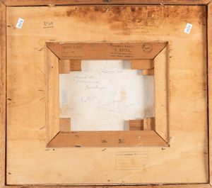 GIANCARLO BARGONI : Due gialli guida  - Asta Opere di arte moderna e dalla Collezione di Eugenio Battisti - Associazione Nazionale - Case d'Asta italiane