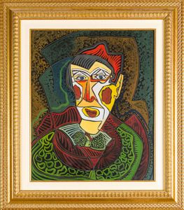 Pippo Oriani : Il clown triste  - Asta Opere di arte moderna e dalla Collezione di Eugenio Battisti - Associazione Nazionale - Case d'Asta italiane