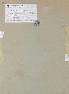 Enrico Prampolini : La regina di Navarra, 1941  - Asta Opere di arte moderna e dalla Collezione di Eugenio Battisti - Associazione Nazionale - Case d'Asta italiane
