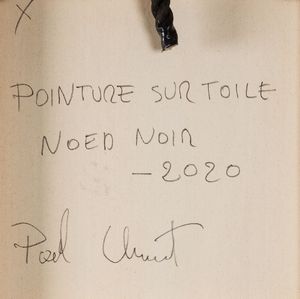 Paul Charmant : Noeud noir  - Asta Opere di arte moderna e dalla Collezione di Eugenio Battisti - Associazione Nazionale - Case d'Asta italiane