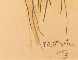 Luigi Broggini : Senza titolo  - Asta Opere di arte moderna e dalla Collezione di Eugenio Battisti - Associazione Nazionale - Case d'Asta italiane