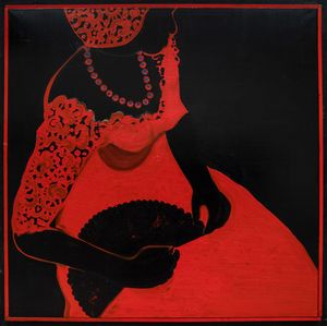 Bas Meerman : Carmen  - Asta Opere di arte moderna e dalla Collezione di Eugenio Battisti - Associazione Nazionale - Case d'Asta italiane