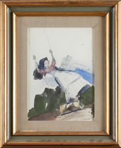 Arnoldo Ciarrocchi : Senza titolo  - Asta Opere di arte moderna e dalla Collezione di Eugenio Battisti - Associazione Nazionale - Case d'Asta italiane