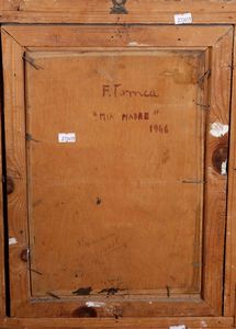 FIORENZO TOMEA : Mia madre  - Asta Opere di arte moderna e dalla Collezione di Eugenio Battisti - Associazione Nazionale - Case d'Asta italiane