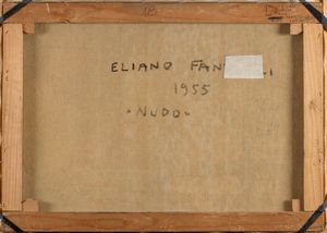 Eliano Fantuzzi : Nudo  - Asta Opere di arte moderna e dalla Collezione di Eugenio Battisti - Associazione Nazionale - Case d'Asta italiane
