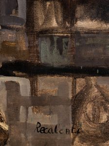 Antonio Recalcati : Senza titolo  - Asta Opere di arte moderna e dalla Collezione di Eugenio Battisti - Associazione Nazionale - Case d'Asta italiane