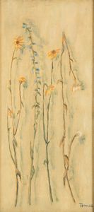 FIORENZO TOMEA : Senza titolo  - Asta Opere di arte moderna e dalla Collezione di Eugenio Battisti - Associazione Nazionale - Case d'Asta italiane