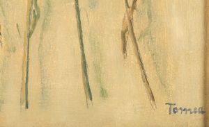 FIORENZO TOMEA : Senza titolo  - Asta Opere di arte moderna e dalla Collezione di Eugenio Battisti - Associazione Nazionale - Case d'Asta italiane