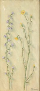 FIORENZO TOMEA : Senza titolo  - Asta Opere di arte moderna e dalla Collezione di Eugenio Battisti - Associazione Nazionale - Case d'Asta italiane