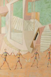 Bruno Capacci : Senza titolo  - Asta Opere di arte moderna e dalla Collezione di Eugenio Battisti - Associazione Nazionale - Case d'Asta italiane