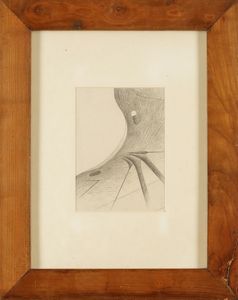 Renato Di Bosso : Due disegni  - Asta Opere di arte moderna e dalla Collezione di Eugenio Battisti - Associazione Nazionale - Case d'Asta italiane