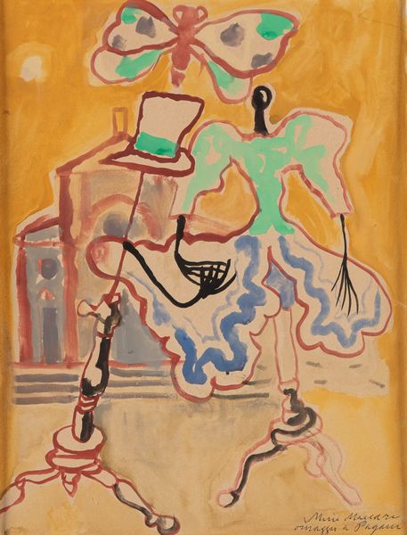 MINO MACCARI : Omaggio a Pagani  - Asta Off Season / Arte Moderna e Contemporanea - Associazione Nazionale - Case d'Asta italiane