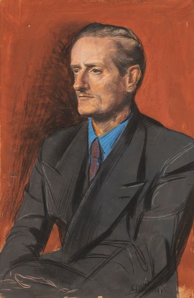 Achille Funi : Senza titolo (ritratto di Davide Cugini)  - Asta Off Season / Arte Moderna e Contemporanea - Associazione Nazionale - Case d'Asta italiane