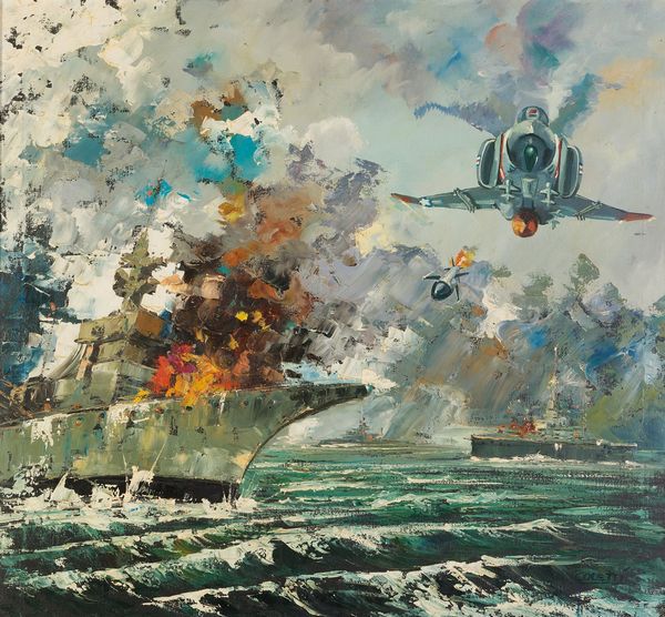 Nando Coletti : Bombardamento  - Asta Off Season / Arte Moderna e Contemporanea - Associazione Nazionale - Case d'Asta italiane