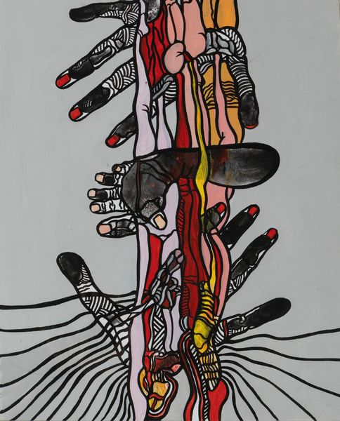 Agenore Fabbri : Senza titolo (mani)  - Asta Off Season / Arte Moderna e Contemporanea - Associazione Nazionale - Case d'Asta italiane