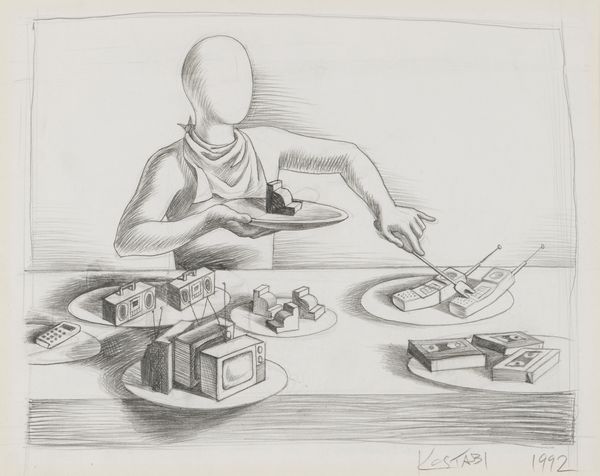 Mark Kostabi : Senza titolo  - Asta Off Season / Arte Moderna e Contemporanea - Associazione Nazionale - Case d'Asta italiane